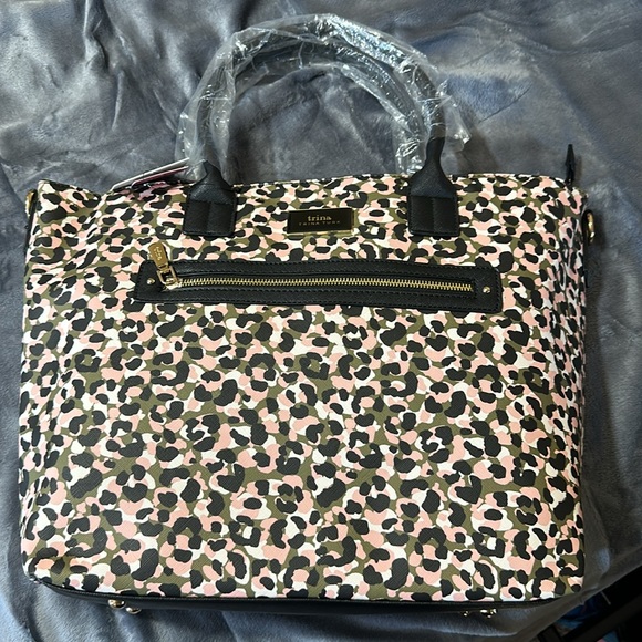 Tria Turk leopard tote handbag - Picture 10 of 11